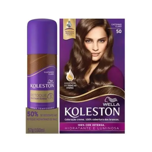 Koleston Retoque instantaneo  Castanho Claro