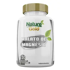 Malato de Magnésio NatureGold 60 cápsulas