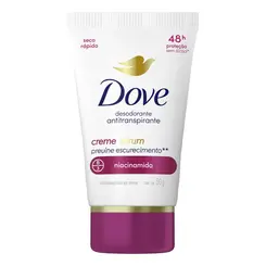 Desodorante Antitranspirante Creme Sérum Previne Escurecimento Dove 50g