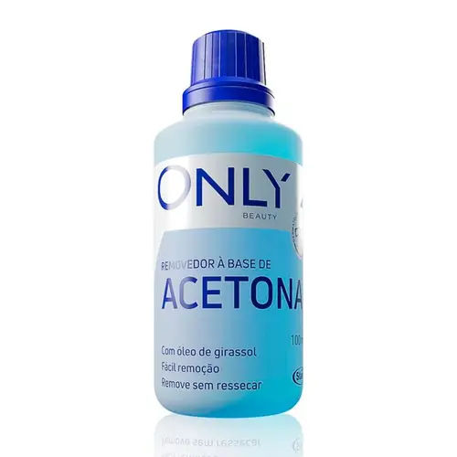 Removedor de Esmalte Only com Acetona 100Ml