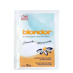 Pó Descolorante Blondor Camomila e Manzanilla Sachê com 20g