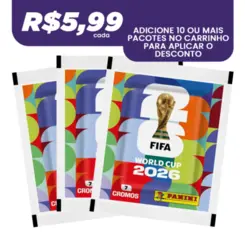 Figurinha Copa do Mundo 2026 Panini | Fifa World Cup c/7 und