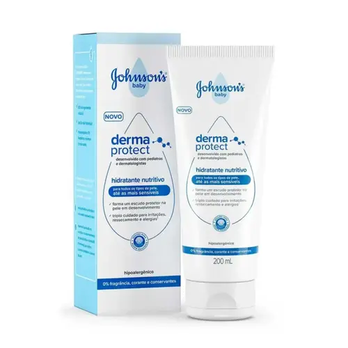 Hidratante Nutritivo Johnson s Baby Derma Protect 200ml