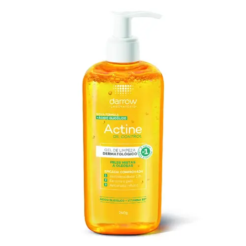 Darrow Actine Oil Control Gel de Limpeza 240g