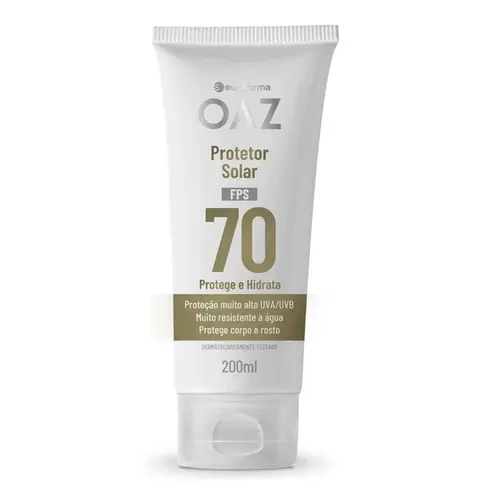 Protetor Solar OAZ FPS 70 200ml