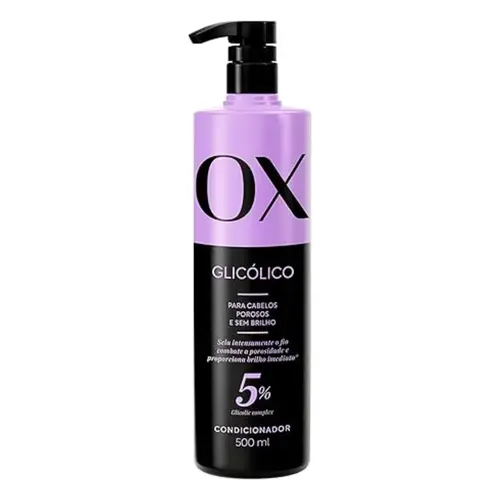 Condicionador Glicólico Ox para Cabelos Porosos e Sem Brilho 500ml