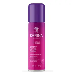 Spray Brilho Intenso Ultra Glow Proteção Térmica Karina 150ml