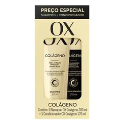 Kit Ox Shampoo 200ml + Condicionador 170ml Colageno
