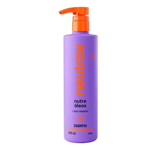 Shampoo Neutrox Nutre Óleos Pump 500ml