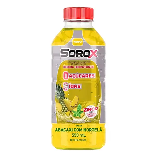 Sorox Sabor Abacaxi com Hortelã 550ml