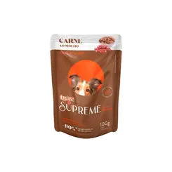PETISCO QUATREE SUPREME SACHE CAES ADULTO CARNE 100G