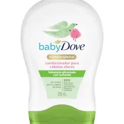 Condicionador para Cabelos Claros Hipoalergênico Baby Dove 200ml