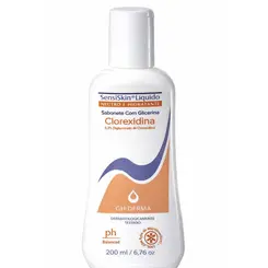 Sabonete Líquido Sensiskin Clorexidina 0,3% 200ml - Ghderma