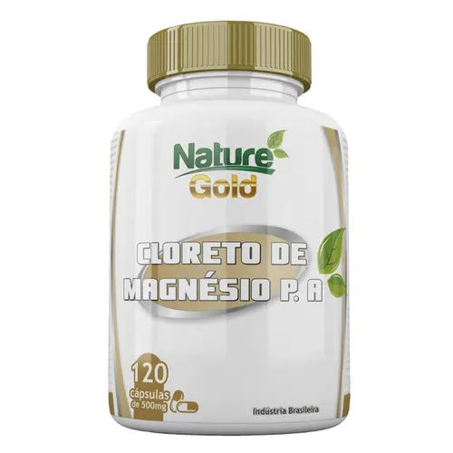 Cloreto de Magnésio NatureGold 120 cápsulas