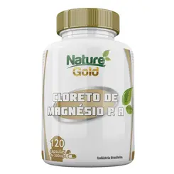 Cloreto de Magnésio NatureGold 120 cápsulas