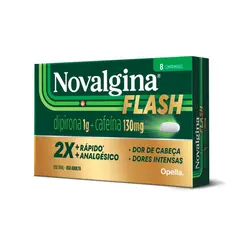 Novalgina Flash com 8 Comprimidos