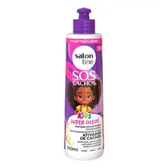 Ativador De Cachos S.o.s Kids Infantil Salon Line 300ml