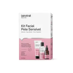 Kit Facial Pele Sensível Dermo Skin com 3 Itens Labotrat