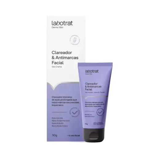 Creme Labotrat Clareador e Antimarcas Facial Dermo Skin 30G