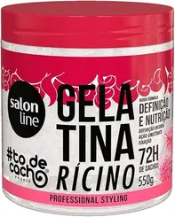 Gelatina Capilar Salon Line #todecacho Rícino 550g