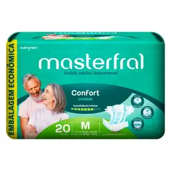 FRALDA GERIATRICA MASTERFRAL CONFORT ECON M 20UN