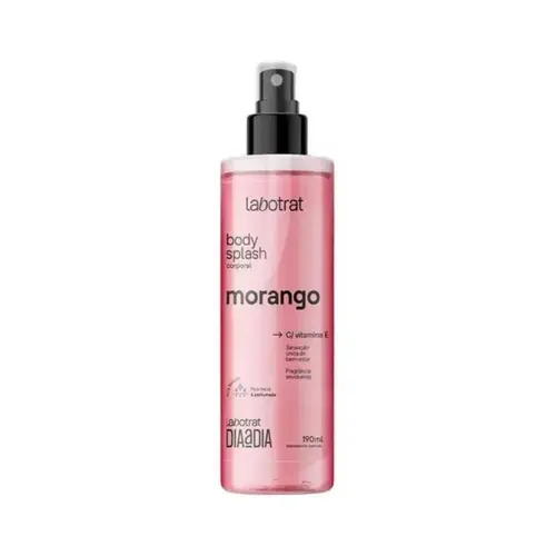 Body Splash Labotrat Morango Dia a Dia 190ml