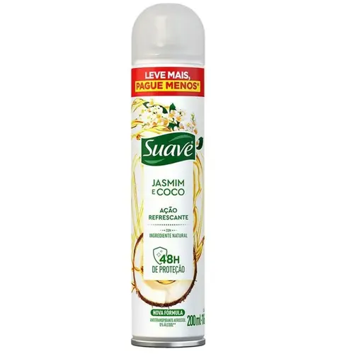 Desodorante Suave Aero Jasmim e Coco 200ml