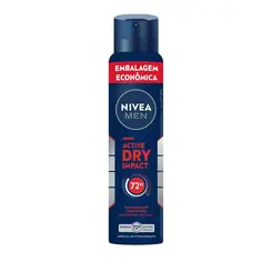 Desodorante Nivea Men Active Dry Impact Aerosol 200ml