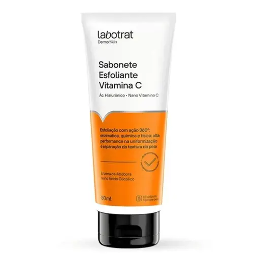 Sabonete Esfoliante Facial Labotrat Vitamina C 80ml