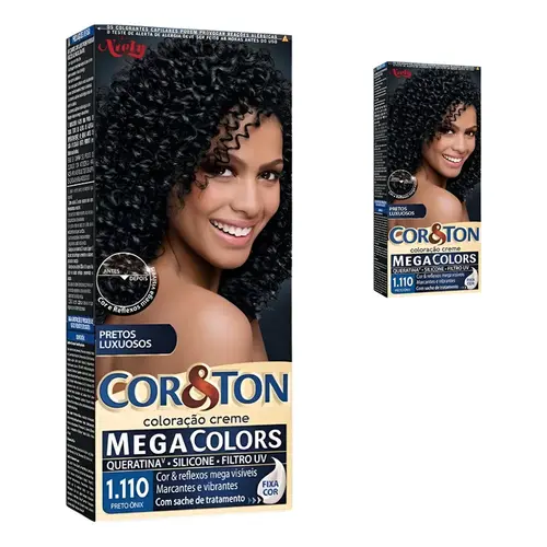 Tintura  Cor e Ton Niely 1.110 Preto Onix