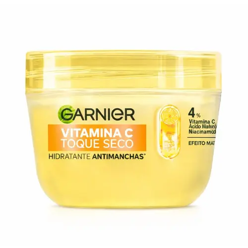 Hidratante Antimanchas Garnier SkinActive Vitamina C Toque Seco 85g