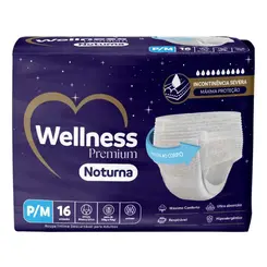Roupa Íntima Pants Premium Wellness Noturna P/M 16 unidades
