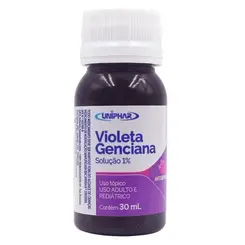 Violeta Genciana Uniphar Solução Antisséptica 30ml