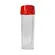Garrafa Health Labs Acqua Bio Transparente Tampa Vermelha