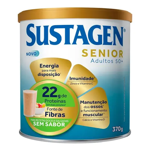 Complemento Alimentar Sustagen Senior 50+ Sem Sabor 370g