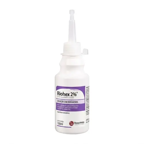 Solução Riohex 2% Degermante Rioquímica Almotolia 100ml