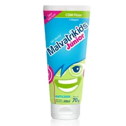 Gel Dental Infantil Malvatrikids Júnior Anticárie 70g