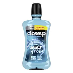 Antisséptico Bucal Fresh Ice Sem Álcool Closeup 500ml