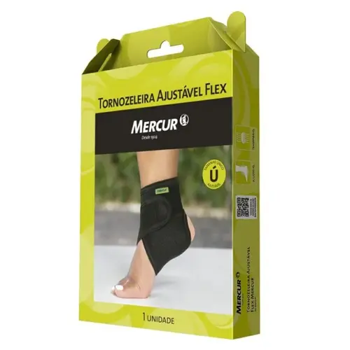 Tornozeleira Ajustável Flex Mercur Tam. Único