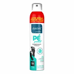 Desodorante Para Pés Above Unissex Pé Protect Neutro 72h Leve 200ml Pague 150ml