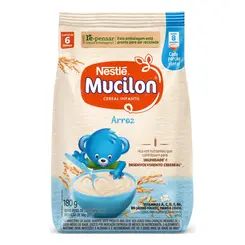 Cereal Infantil Nestlé Mucilon Arroz Sachê 180g