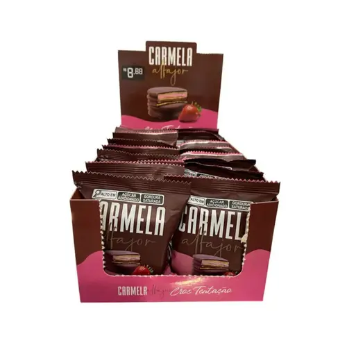 Alfajor  Carmela Croc Tentação 50g
