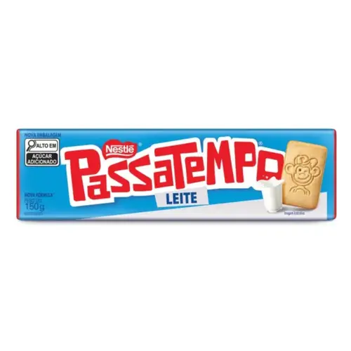 Biscoito Passatempo Sabor Leite 150g