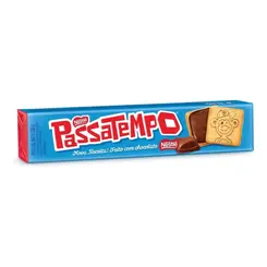 Biscoito Recheado Chocolate Passatempo 130g