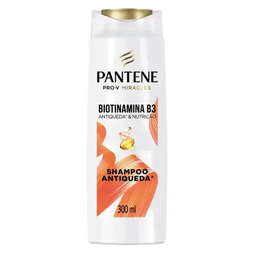 Shampoo Pantene Miracles Antiqueda e Nutrição 300ml