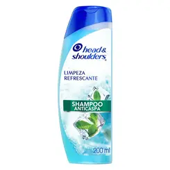Shampoo Head & Shoulders Men Limpeza Eficaz 200ml