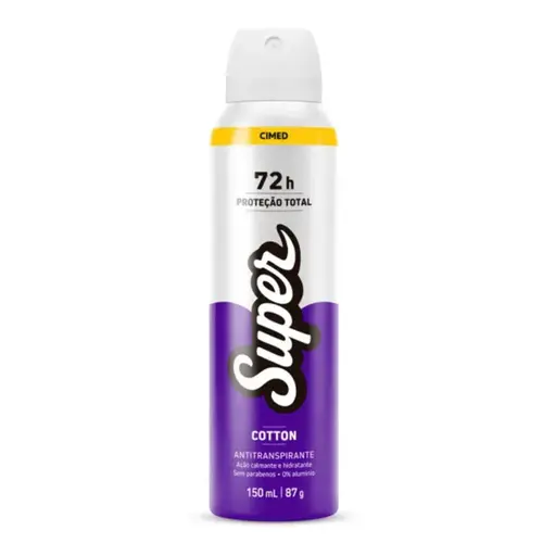 Desodorante Super Feminino Cotton Aerossol 150ml