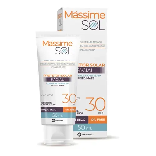 Protetor Solar Facial Sol FPS30 Oil Free Matte 50ml