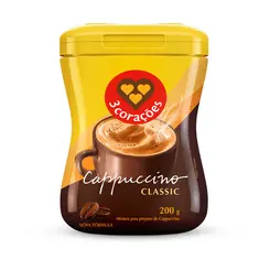 Cappuccino Classic 3 Corações 200g