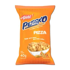 Salgadinho Apetit Petisko Pizza 40g